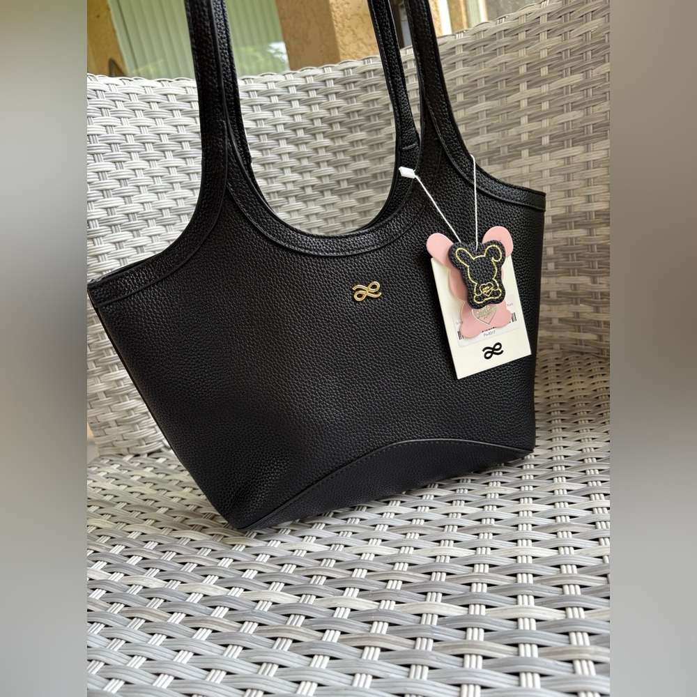 HOUSE OF LITTLE BUNNY SOLEIL 22 PU BLACK
